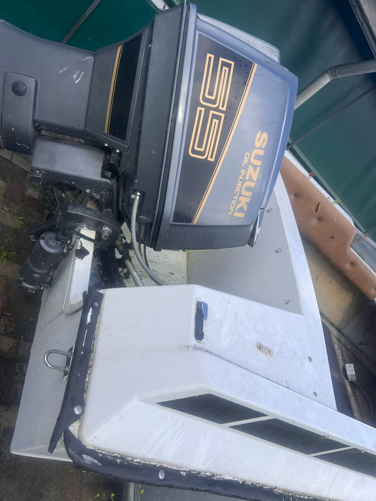 Boot Suzuki oil injection, Watersport en Boten, Ophalen