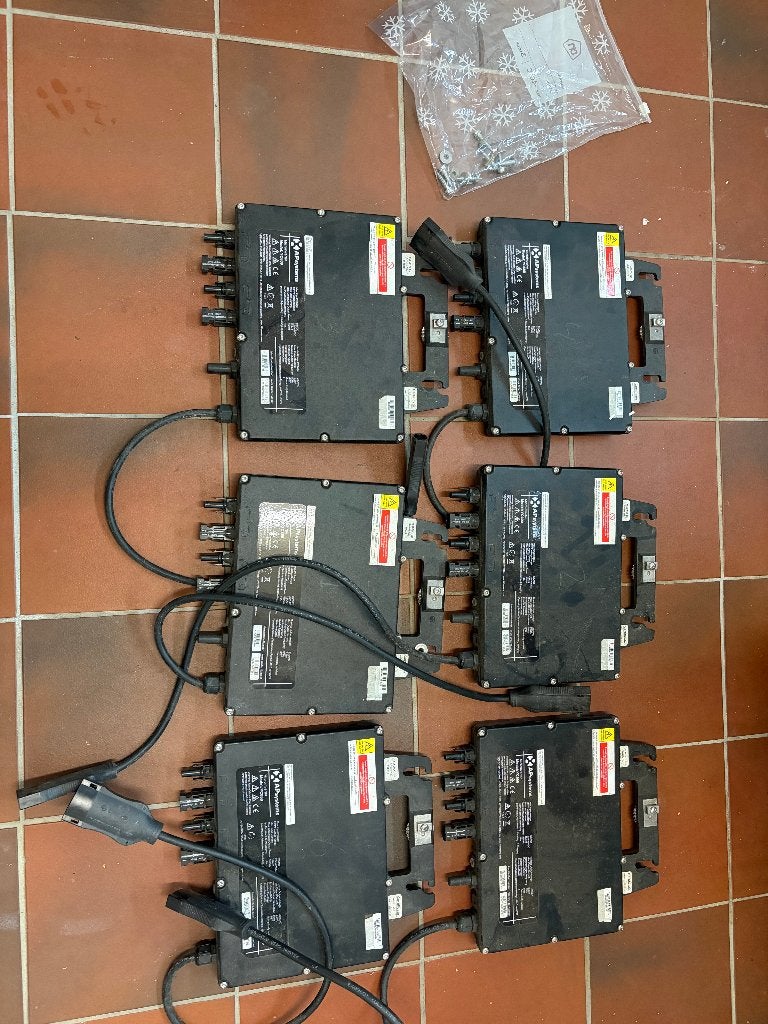 APSystems YC600 Microinverter 6x, Doe-het-zelf en Verbouw, Elektra en Kabels, Ophalen, Gebruikt, Overige merken, Overige typen