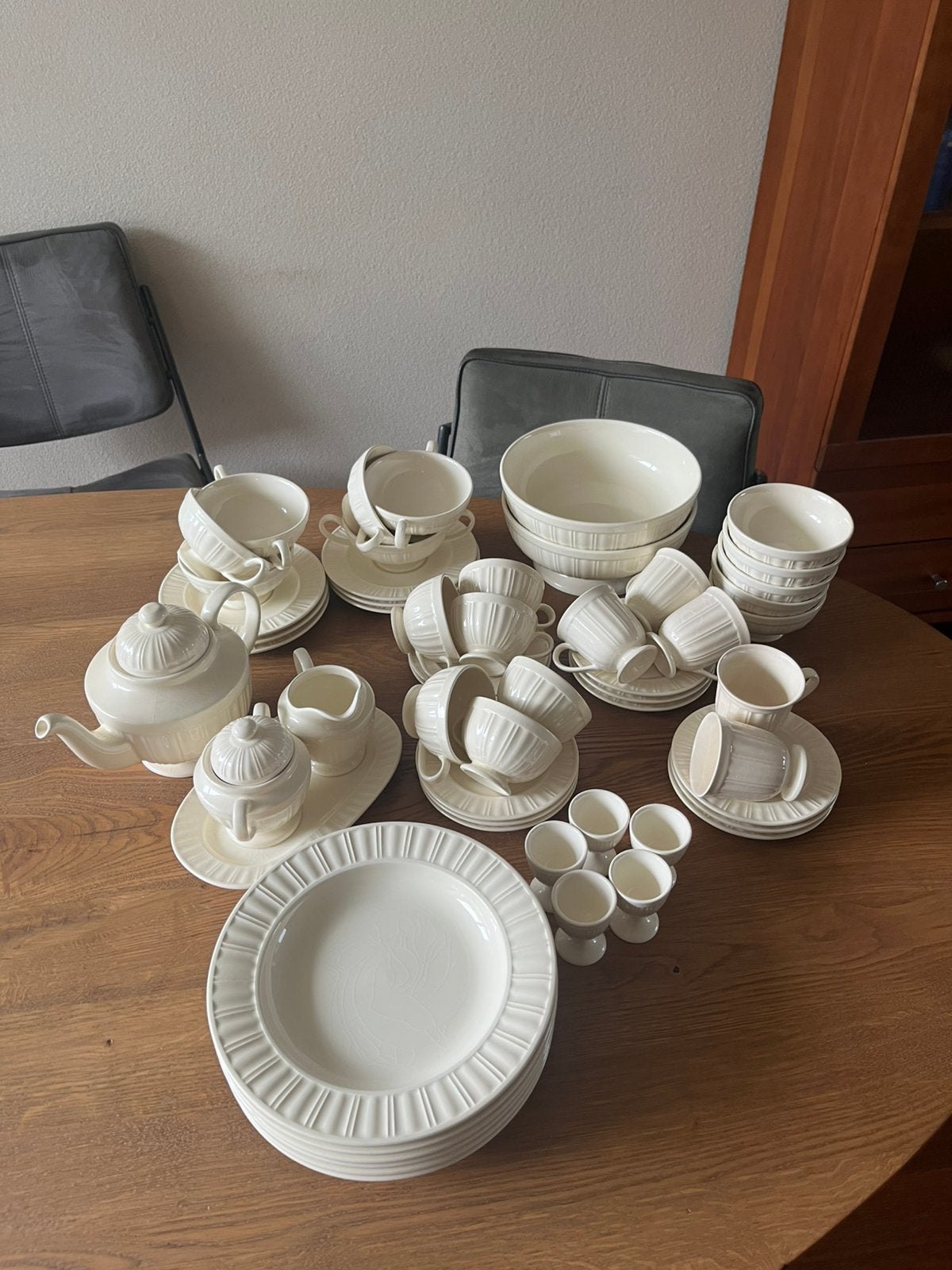 Queen’s garden service, Huis en Inrichting, Keuken | Servies, Ophalen, Gebruikt, Overige merken, Overige stijlen