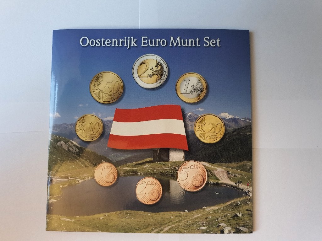 Euro muntset Oostenrijk 2008, Postzegels en Munten, Ophalen of Verzenden, Oostenrijk, Overige waardes, Setje