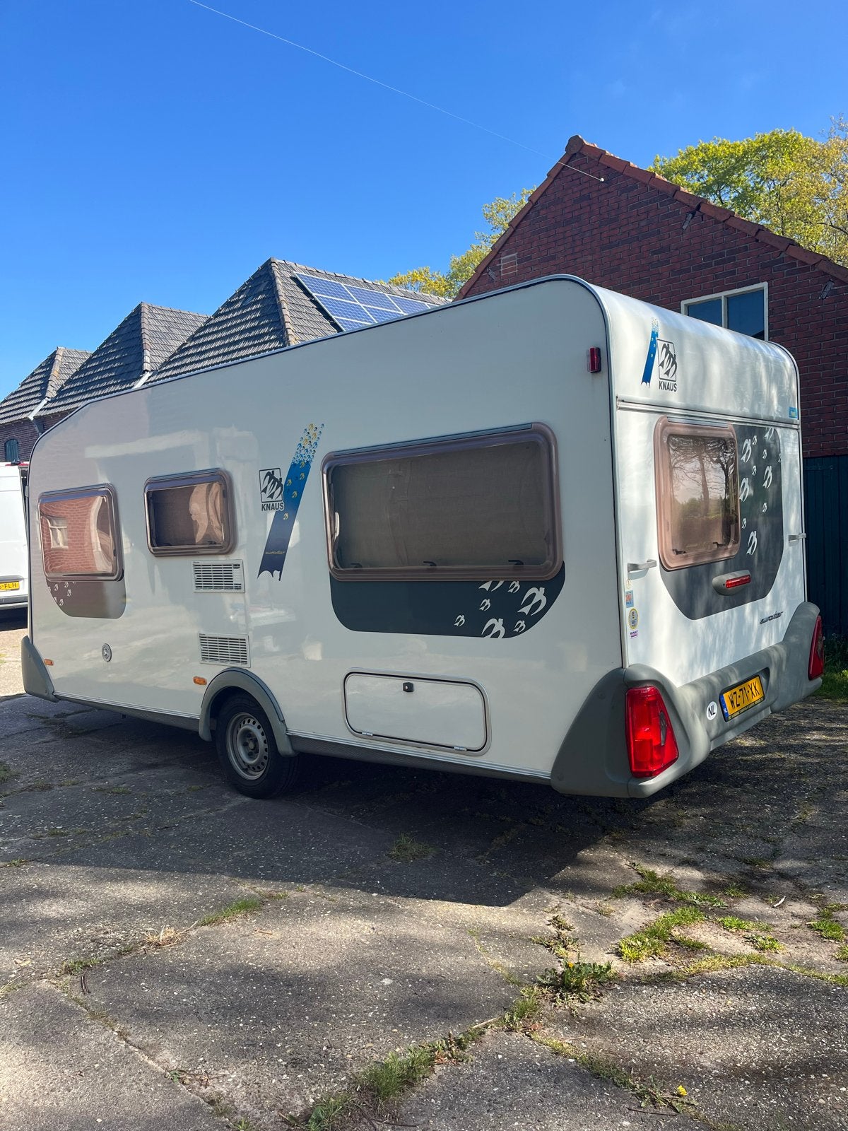 Knaus Eurostar 450 Caravan  met voortent, Rondzit, Omvormbare zithoek, Particulier, 5 tot 6 meter