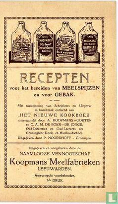 Antiek receptenboekje van Koopmans 'Meelfabrieken 1930, Boeken, Overige Boeken, Gelezen, Ophalen of Verzenden