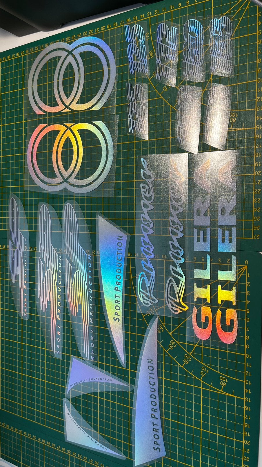 Gilera Runner SP Stickerset Holographic, Ophalen of Verzenden