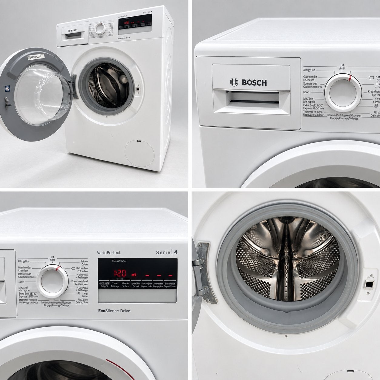 Foto 3 van ZUINIGE 7KG BOSCH SERIE 4 A+++ WASMACHINE  1400 TPM