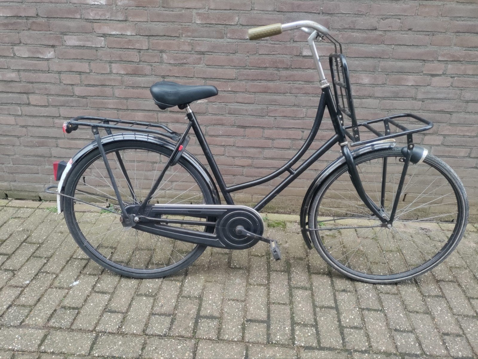 Omafiets, Ophalen, Gebruikt