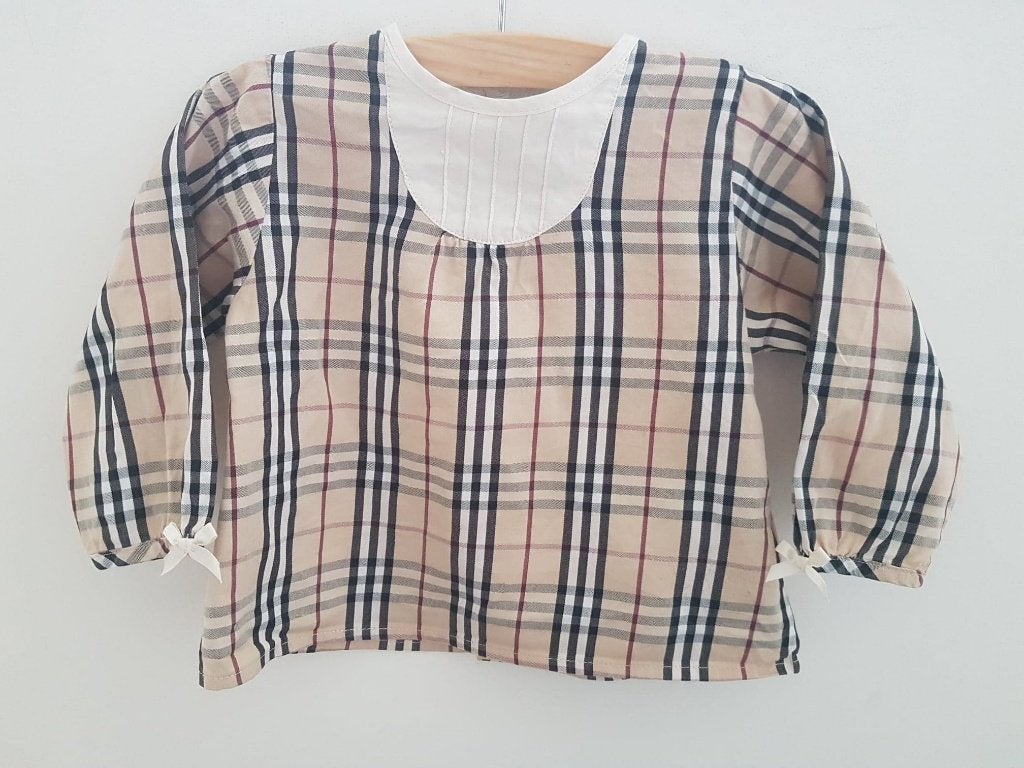 Burberry Baby blouse 80, Kinderen en Baby's, Verzenden, Zo goed als nieuw, Jongetje of Meisje, Overige typen