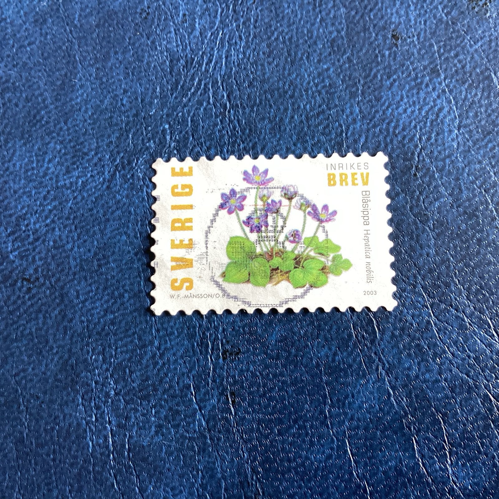 Zweden 2003- Mi.2350- Blåsippa Hepatica nobilis, Verzenden, Zweden, Gestempeld
