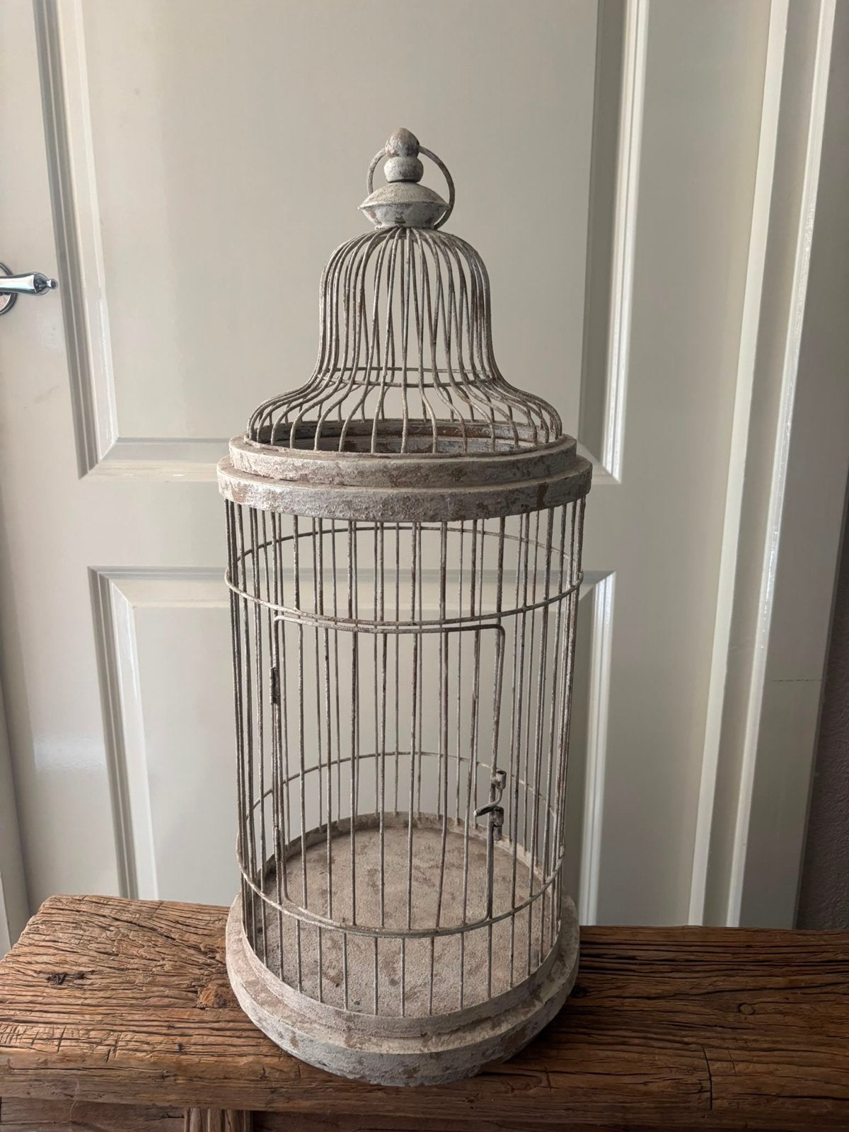 PTMD Decoratieve vogelkooi - Brocante stijl, Ophalen