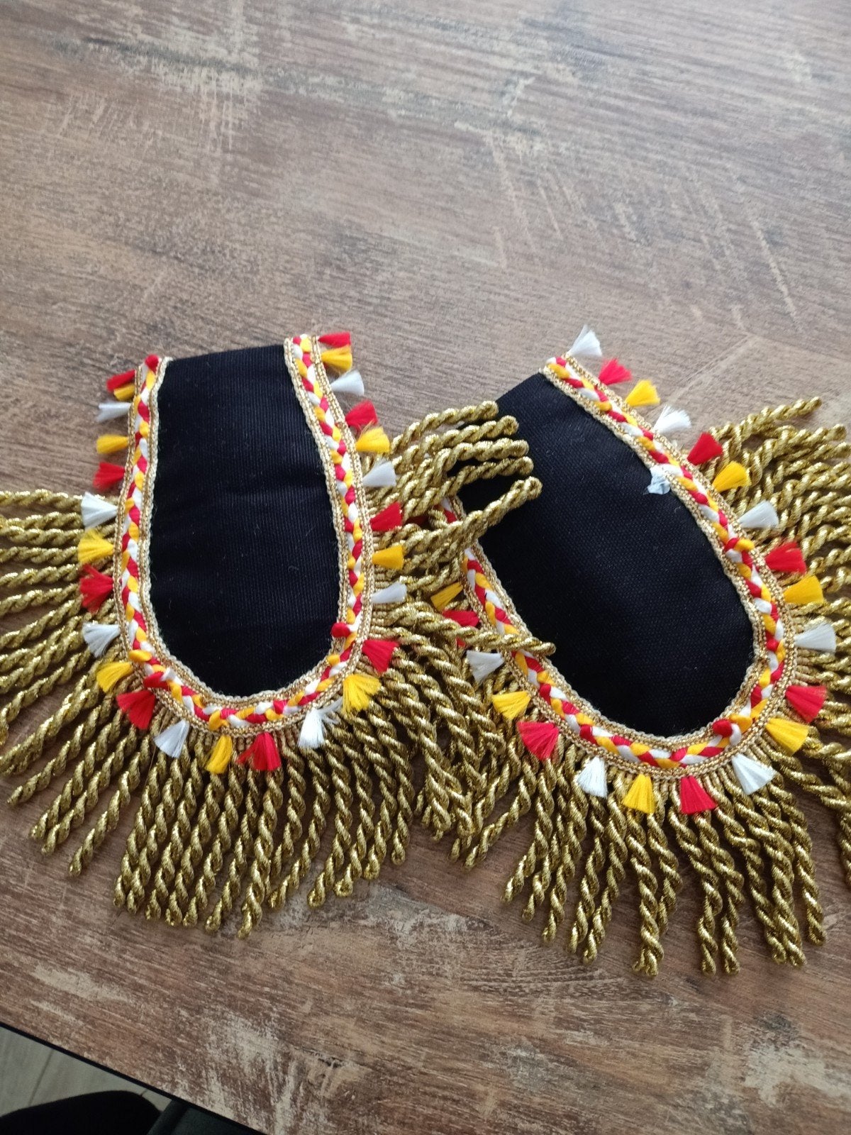 epauletten Ibiza style carnaval Oeteldonk, Ophalen of Verzenden, Nieuw, Maat 38/40 (M), Carnaval