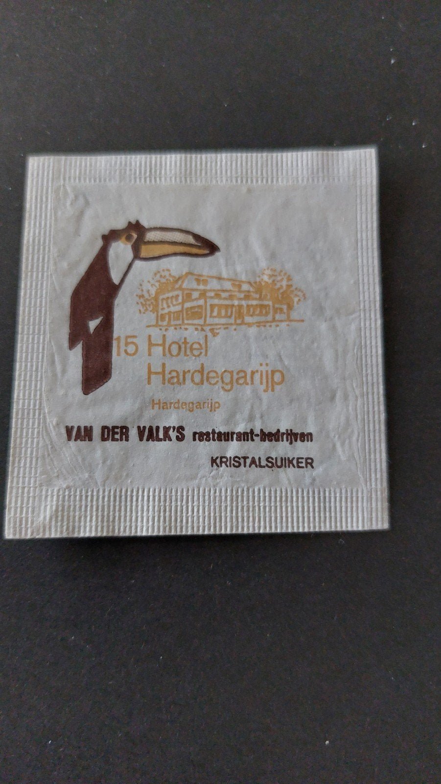 Van der Valk's rest bedr nr.15 Hotel Hardegarijp, Verzamelen, Verzenden, Nederland