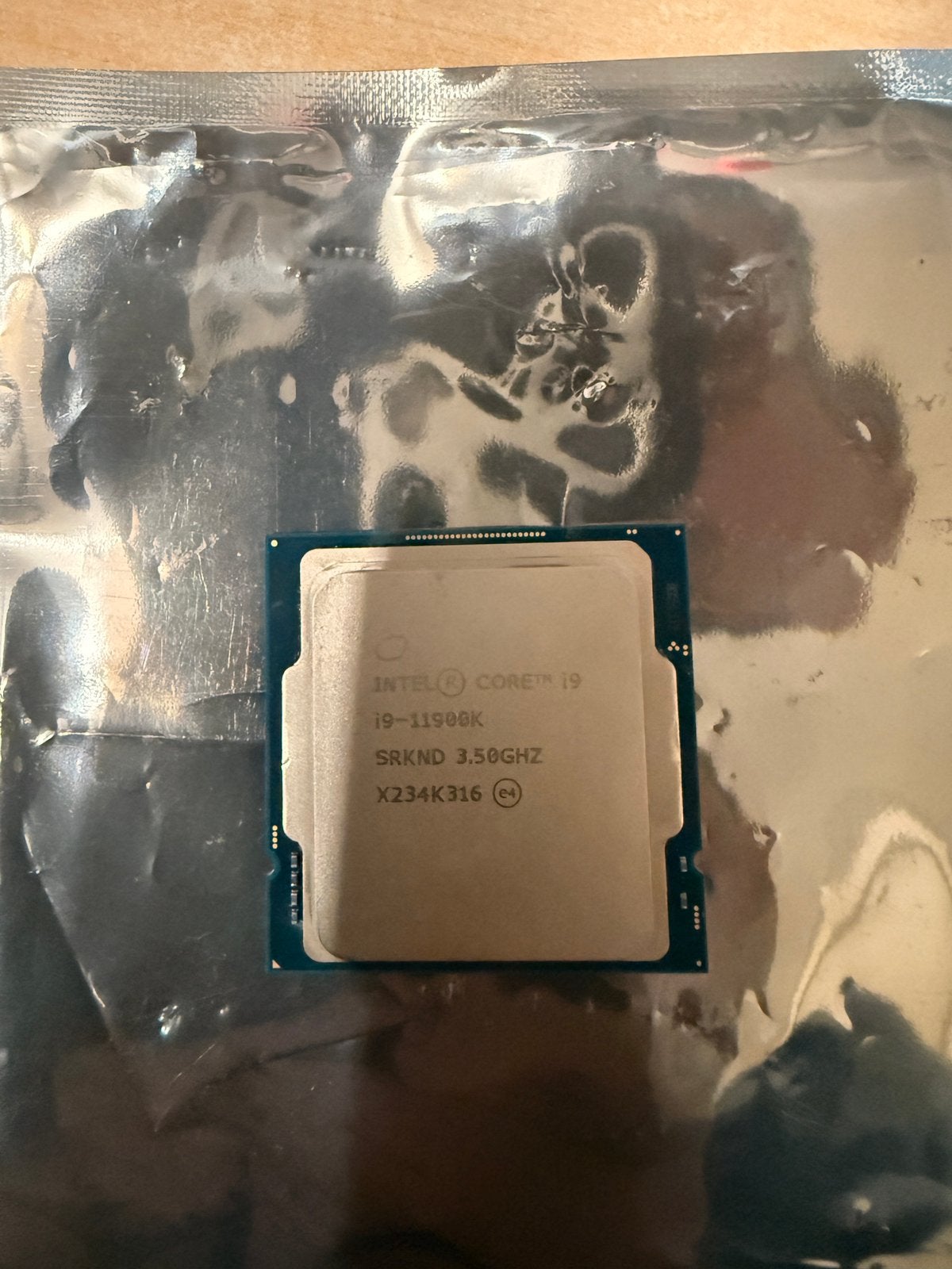 Intel Core i9 11900K, Computers en Software, Ophalen of Verzenden, Zo goed als nieuw, 8-core, 3 tot 4 Ghz