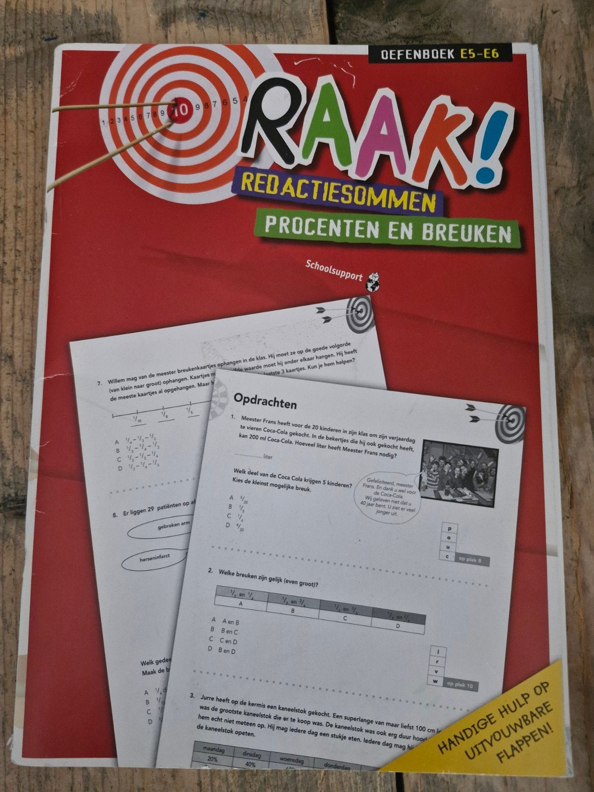 RAAK! Redactiesommen Procenten en Breuken E5-E6, Boeken, Schoolboeken, Wiskunde A, Ophalen of Verzenden, Zo goed als nieuw, Harold Ottens en Hanneke Munnich