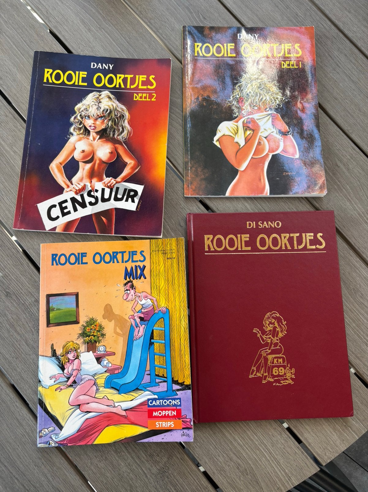4x Rooie Oortjes – Dany, Di Sano & Rooie Oortjes Mix, Boeken, Ophalen of Verzenden, Zo goed als nieuw