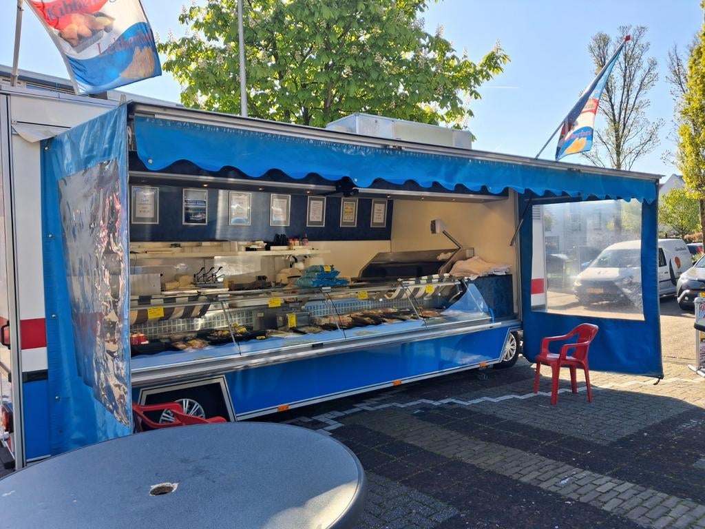 Te koop viswagen inclusief plekken, Ophalen of Verzenden
