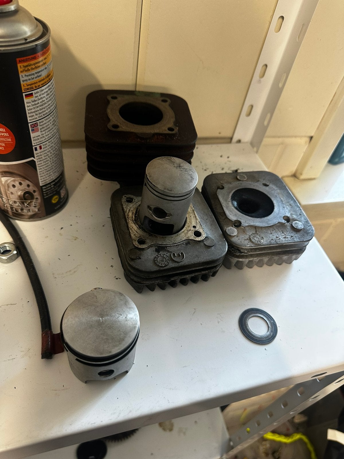 Cilinder 50 cc 70 cc, Ophalen of Verzenden, Zo goed als nieuw
