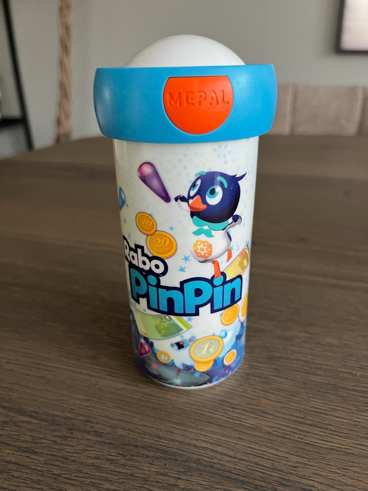 Mepal drinkbeker Rabo pin-pin, Ophalen of Verzenden, Gebruikt
