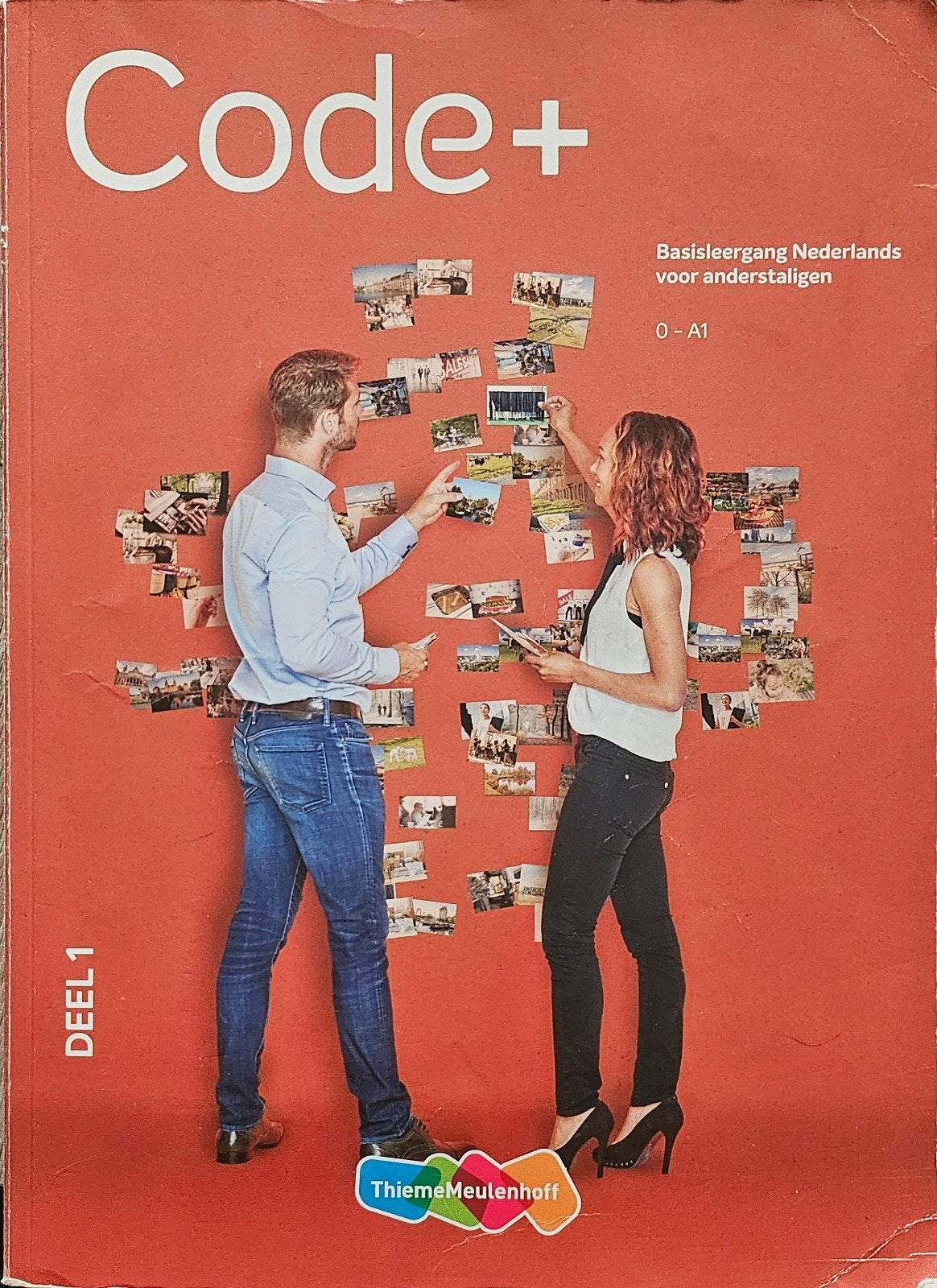 Code+ Bsisleergang Nederlands voor anderstaligen, Boeken, Ophalen of Verzenden, Zo goed als nieuw, ThiemeMeulenhoff