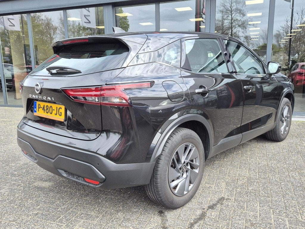 Nissan Qashqai 1.3 MHEV Xtronic Business Access N-Connecta |, Auto's, Nissan, Stof, Met garantie (alle), Zwart, Origineel Nederlands