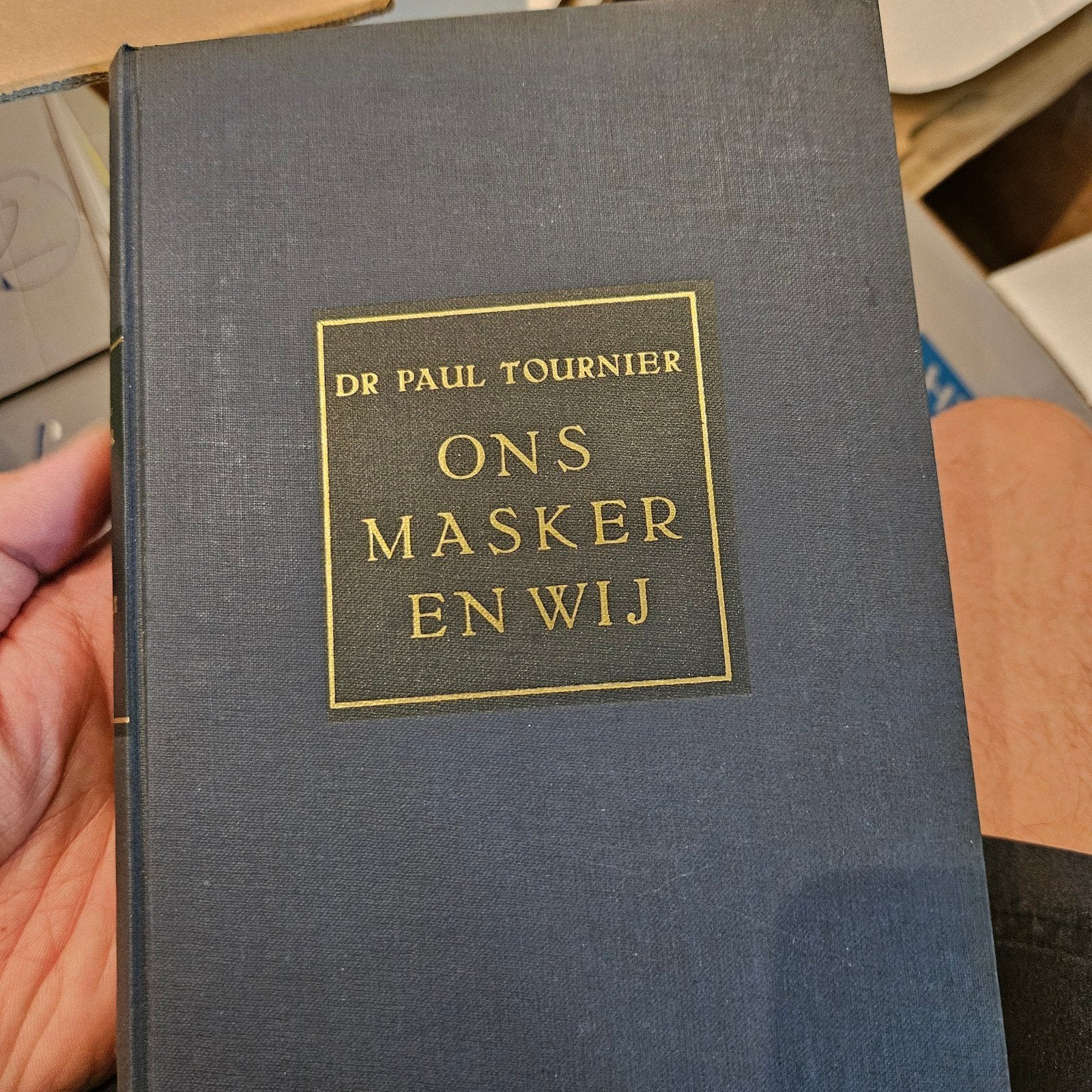 Ons Masker en Wij - Dr. Paul Tournier (1956), Ophalen of Verzenden, Gelezen, Dr. Paul Tournier, Nederland