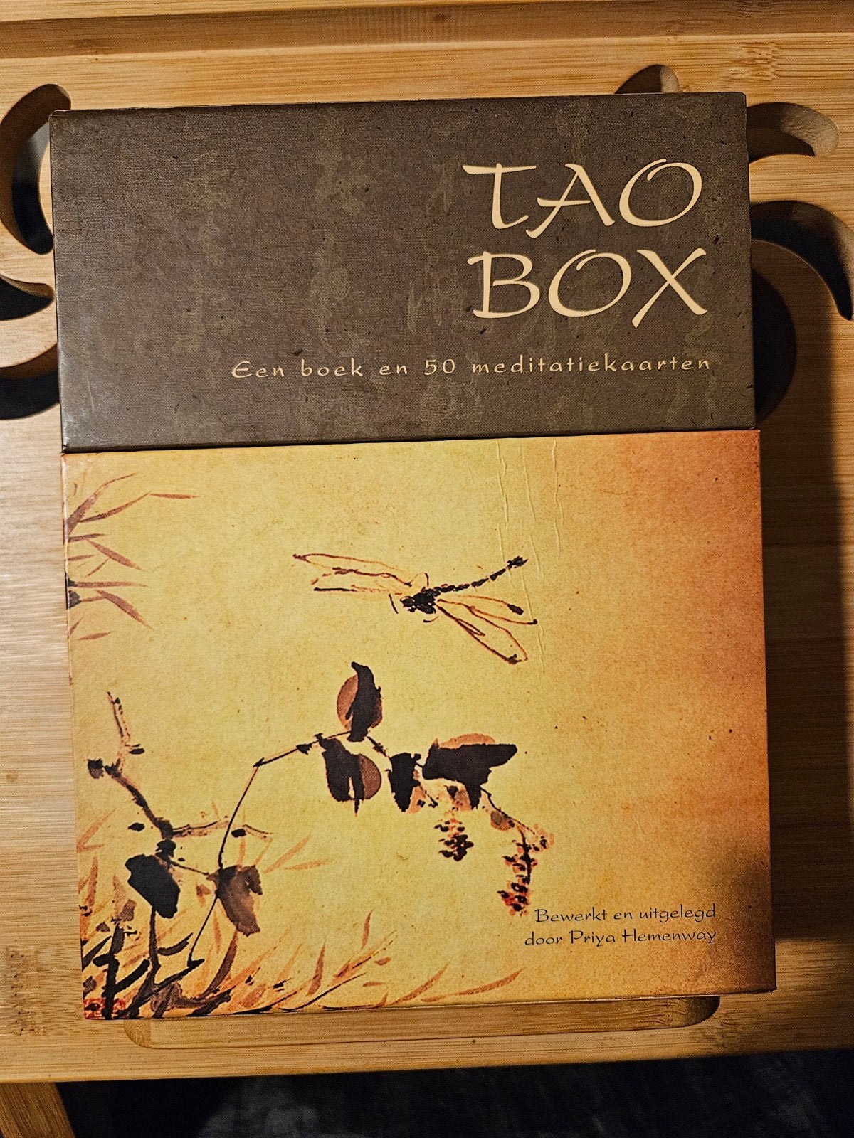 Tao Box: Boek en 50 Meditatiekaarten - Priya Hemenway, Ophalen of Verzenden, Nieuw