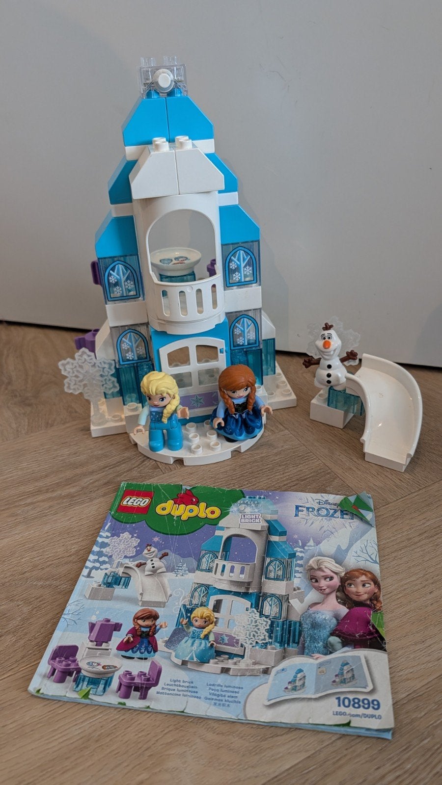 LEGO Duplo 10899 Frozen IJskasteel met Elsa en Anna, Kinderen en Baby's, Speelgoed | Duplo en Lego, Ophalen of Verzenden, Zo goed als nieuw