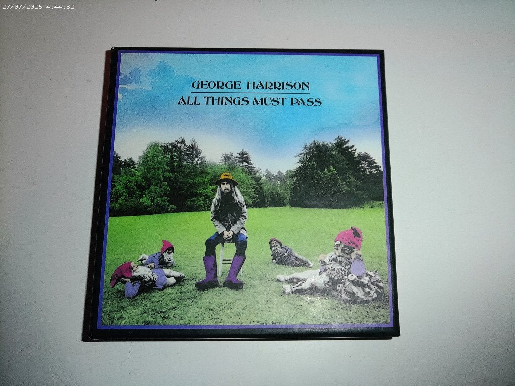 2 cd box George Harrison - All things must pass, Ophalen of Verzenden, Zo goed als nieuw, Poprock, Album