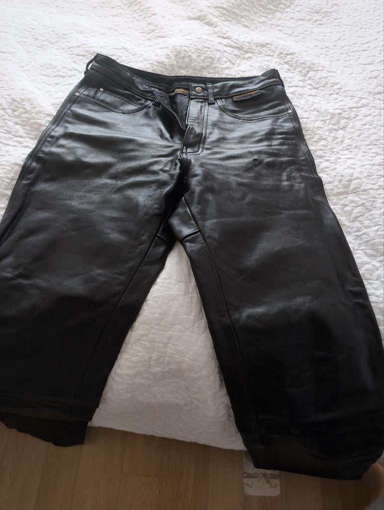 Leren motorbroek - Jeans model - Revenger, Motoren, Kleding | Motorkleding, Broek | leer, Heren, Ophalen of Verzenden, Revenger