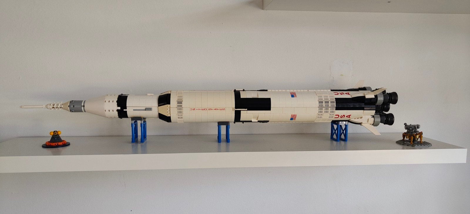 Lego Ideas NASA Apollo Saturn V raket, Ophalen, Compleet, Lego, Zo goed als nieuw