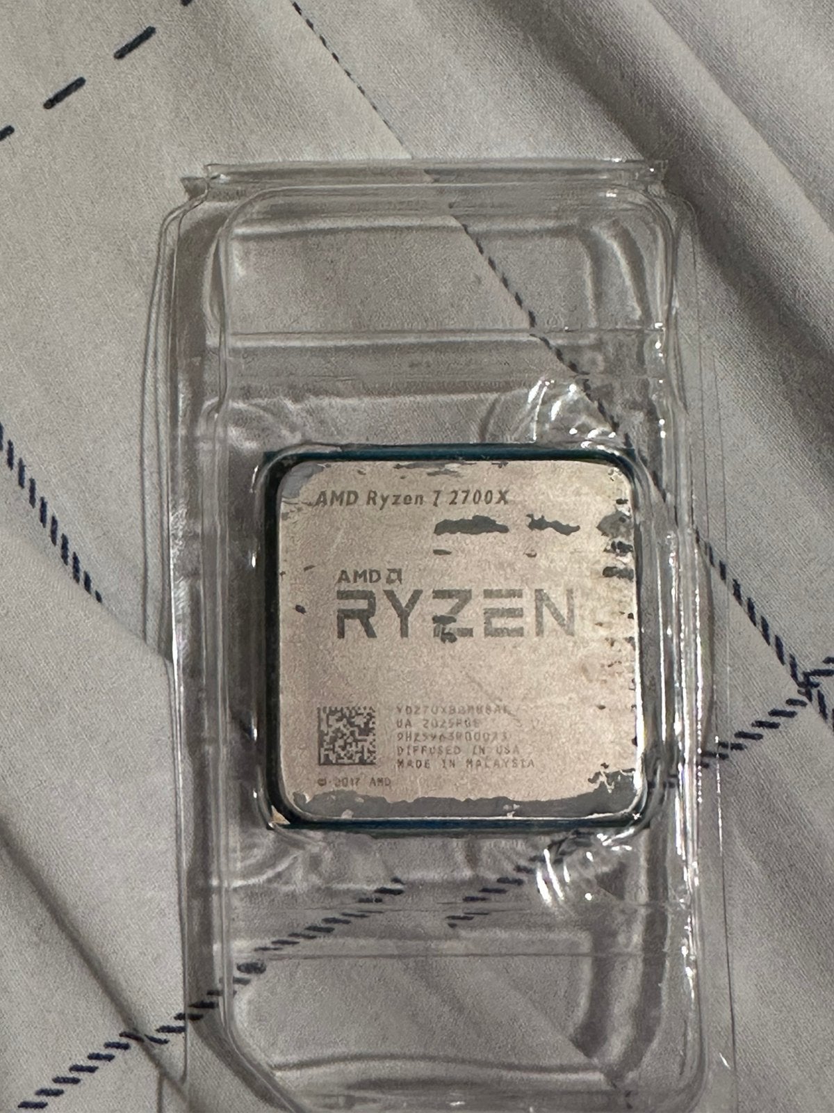 Ryzen 7 2700x, Computers en Software, Ophalen of Verzenden, Gebruikt, 3 tot 4 Ghz