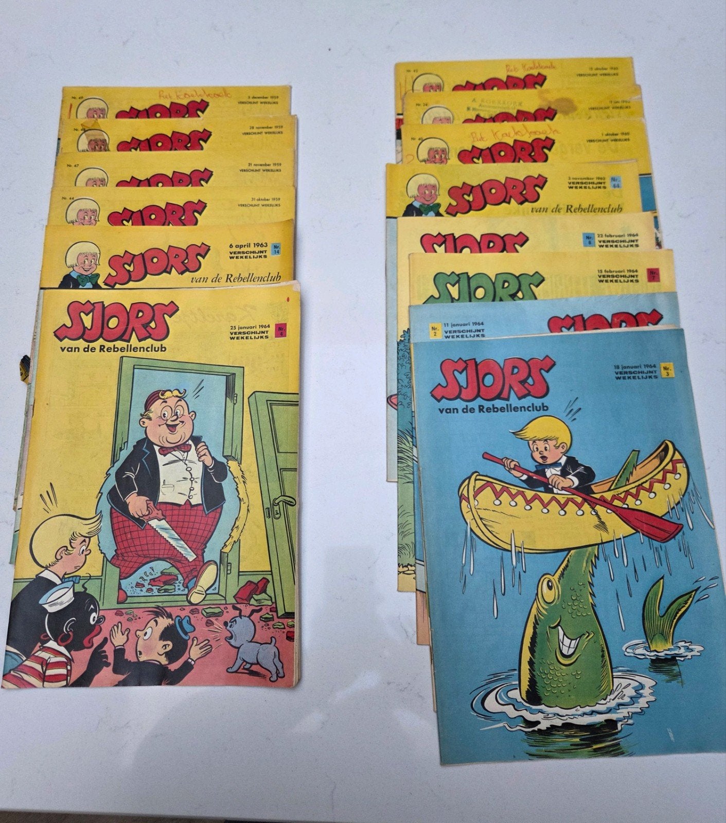 Sjors en de Rebellenclub- verschillende edities, Ophalen of Verzenden, 1980 tot heden, Tijdschrift