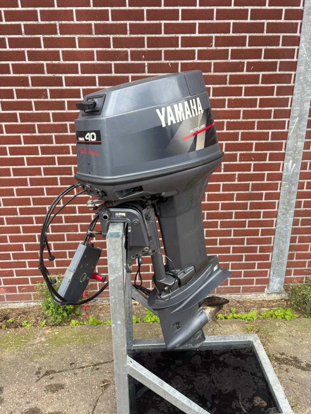 Yamaha 40 pk autolube langstaart koopje!!, Watersport en Boten, Ophalen, Met afstandsbediening, Zo goed als nieuw, Benzine