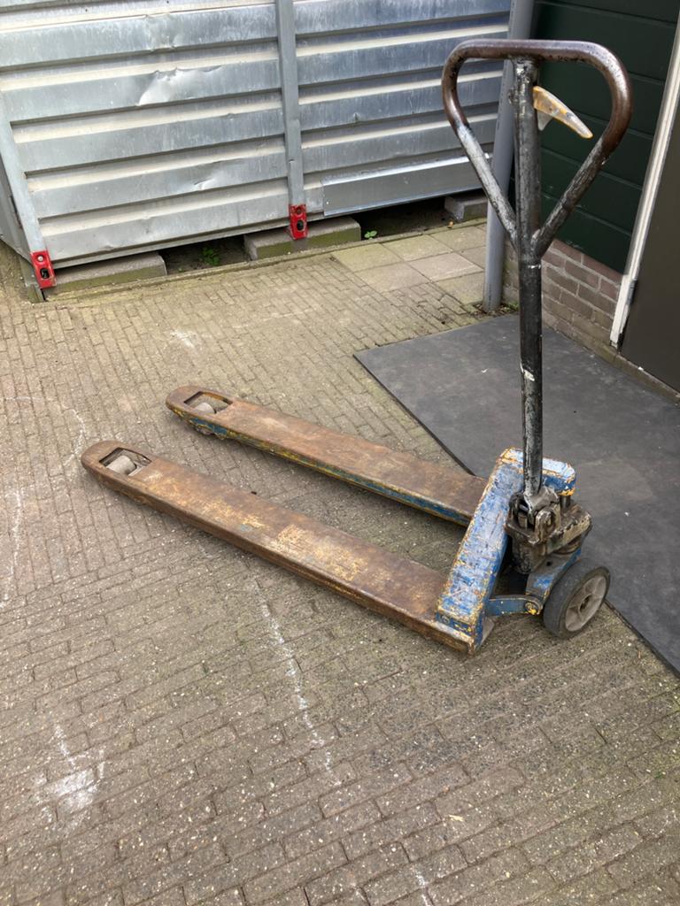 Pompwagen palletwagen, Doe-het-zelf en Verbouw, Transportwagens, Ophalen of Verzenden