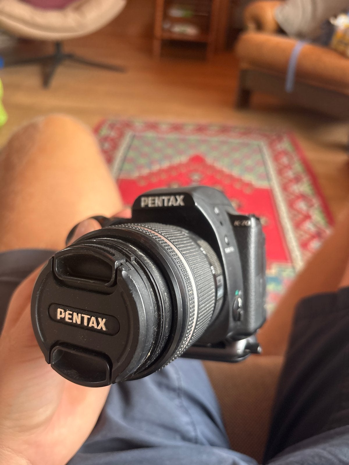 Pentax K-70 Spiegelreflexcamera met 18-55mm lens, Audio, Tv en Foto, Fotocamera's Digitaal, Spiegelreflex, Ophalen of Verzenden