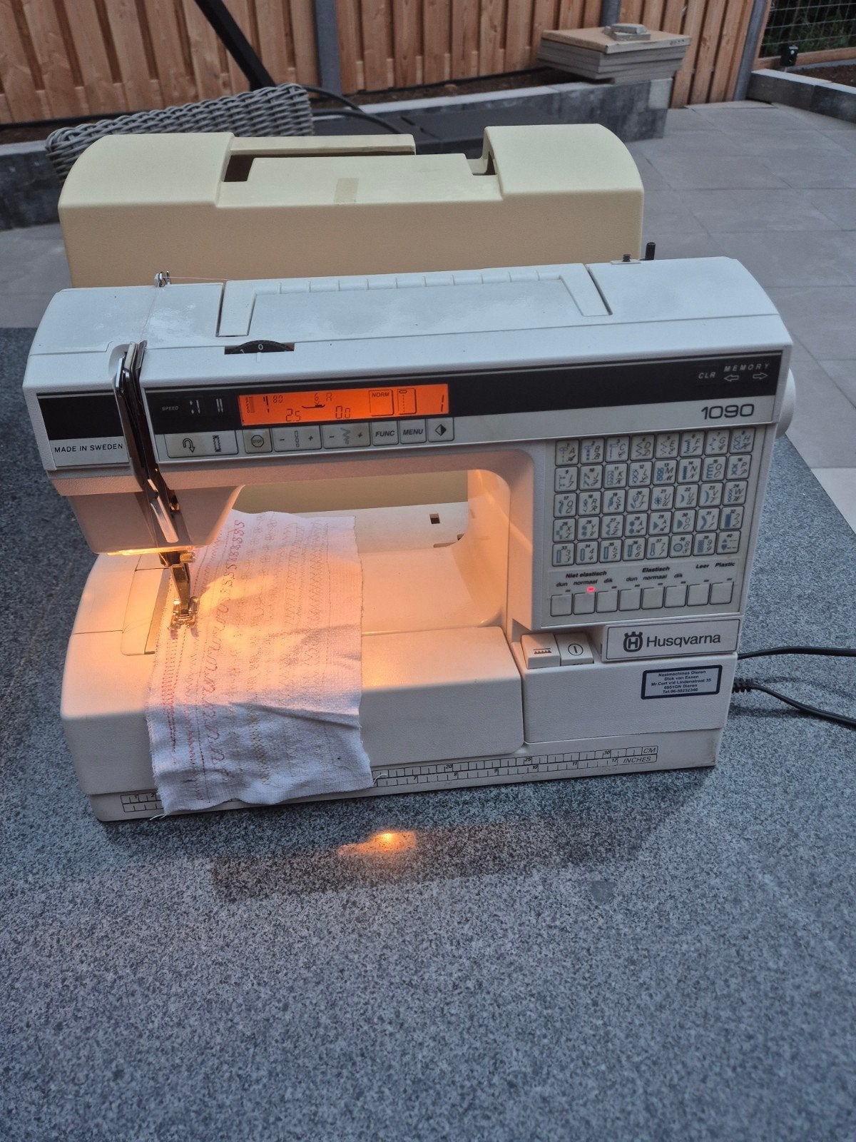 Naaimachine te koop, Ophalen, Zo goed als nieuw, Naaimachine, Overige merken
