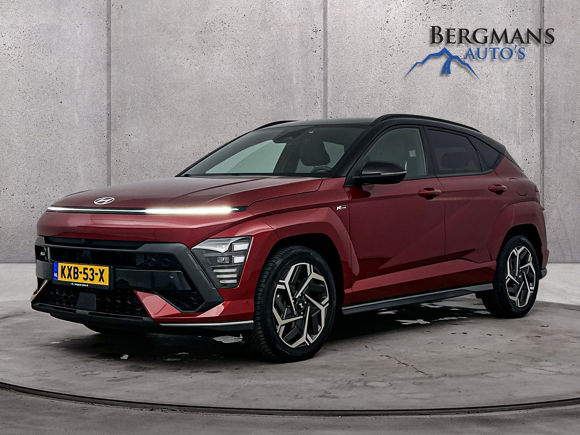 Hyundai KONA 1.6 GDI HEV N-Line // DEALERONDERHOUDEN // STOE, Auto's, Dealer onderhouden, Gebruikt, 150 pk, Bedrijf