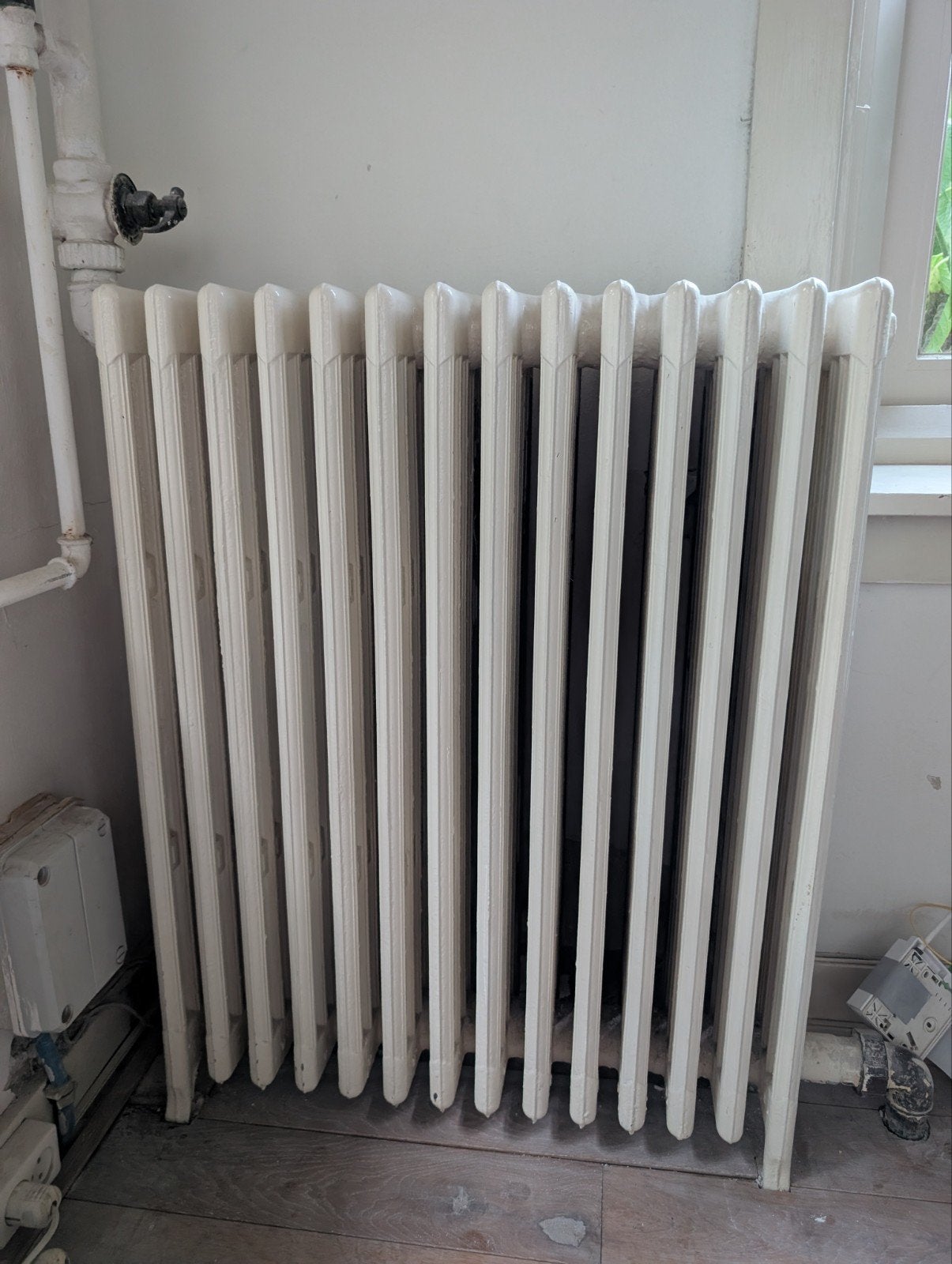 Antieke Gietijzeren Radiatoren uit 1927 - Diverse Maten, Doe-het-zelf en Verbouw, Verwarming en Radiatoren, Ophalen, Gebruikt