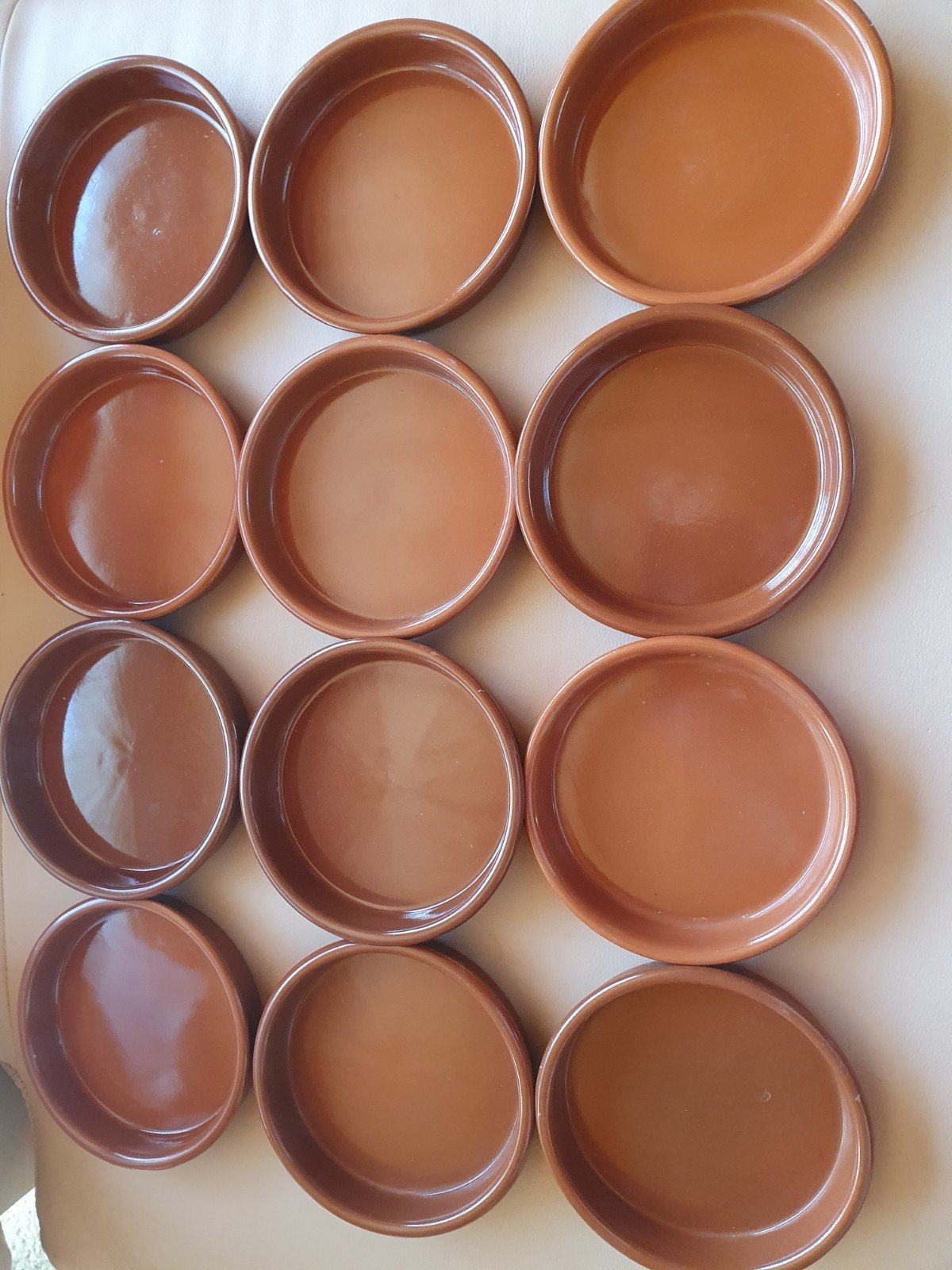 vuurvaste terracotta bordjes, Tuin en Terras, Ophalen