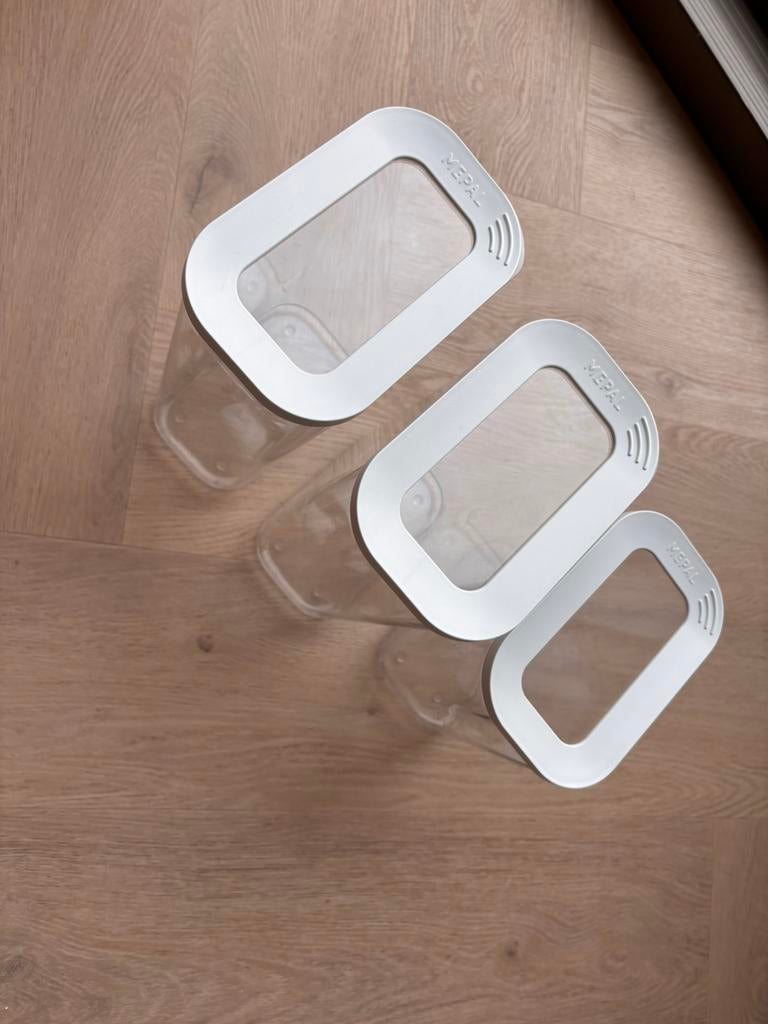 3x Mepal Modula bewaardoos, Voorraadpot, Ophalen of Verzenden, Zo goed als nieuw