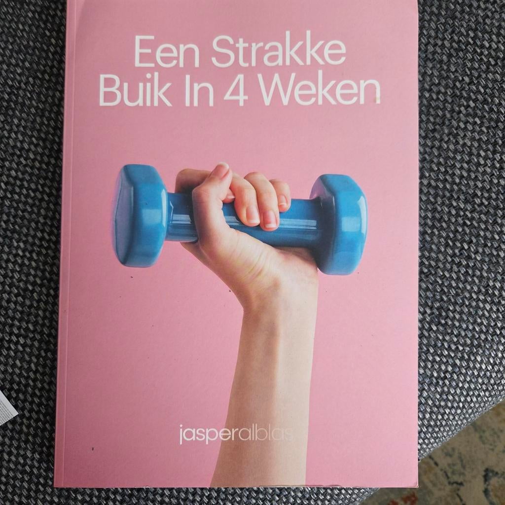 Een Strakke Buik In 4 Weken - Jasper Alblas, Ophalen of Verzenden, Zo goed als nieuw, Gezondheid en Conditie, Jasper Alblas