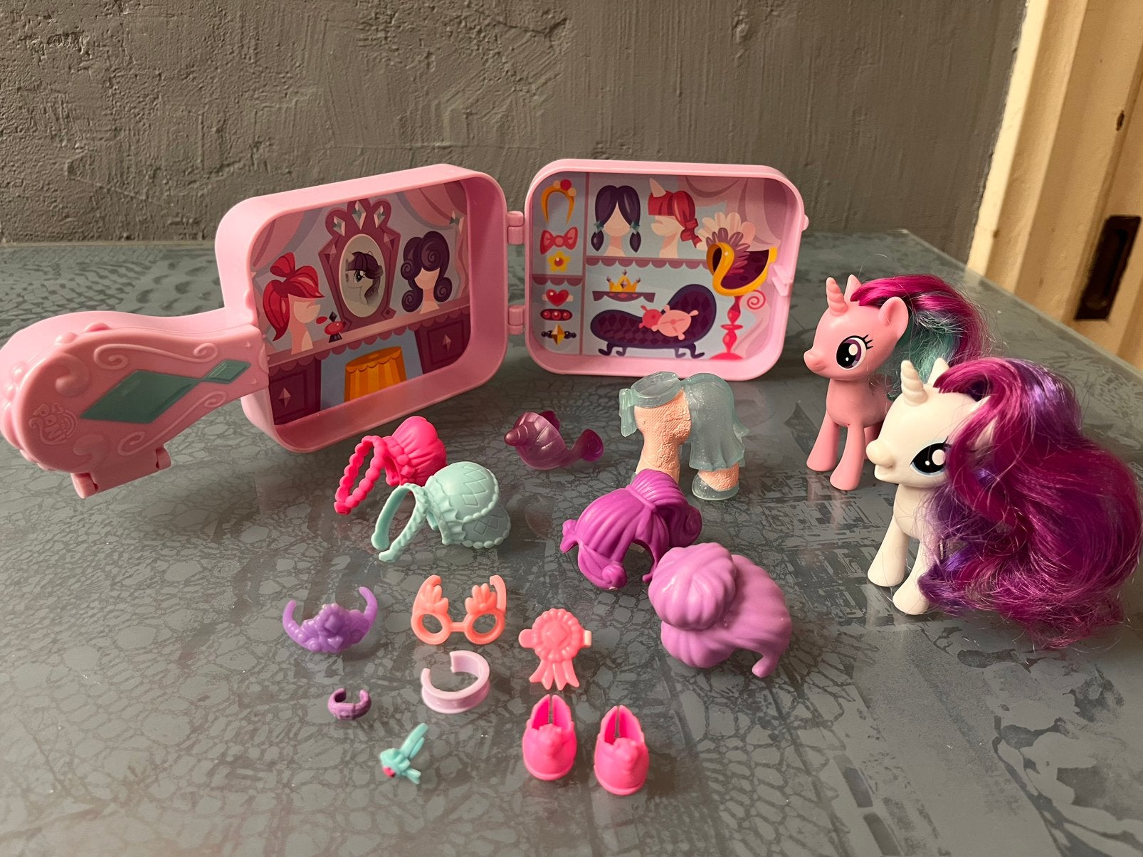 My Little Pony verkleedset Rarity en Starlight, Kinderen en Baby's, Speelgoed | My Little Pony, Ophalen of Verzenden, Zo goed als nieuw