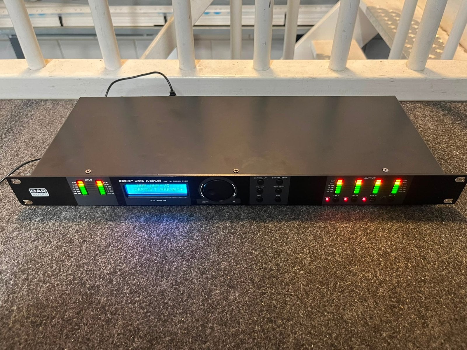 DAP Audio DCP-24 MKII Digitale Crossover, Ophalen of Verzenden, Gebruikt, Audio