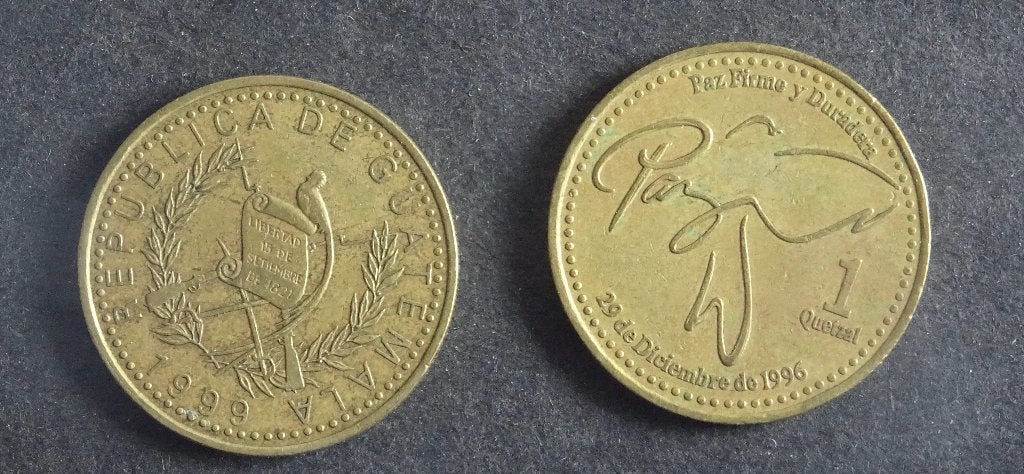 Munten Quatemala, Ophalen of Verzenden, Koningin Beatrix