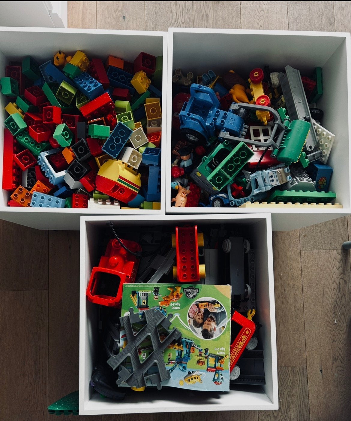 Duplo trein 2x en heel veel ander Duplo, Ophalen, Zo goed als nieuw