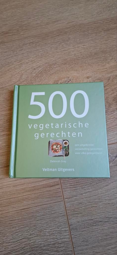 500 Vegetarische Gerechten - Kookboek Deborah Gray, Boeken, Kookboeken, Gezond koken, Zo goed als nieuw, Deborah Gray, Overige gebieden