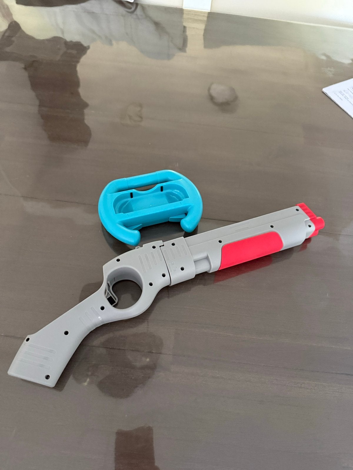 Wii Gun en Stuur Accessoires, Spelcomputers en Games, Spelcomputers | Overige Accessoires, Zo goed als nieuw, Overige typen, Nintendo