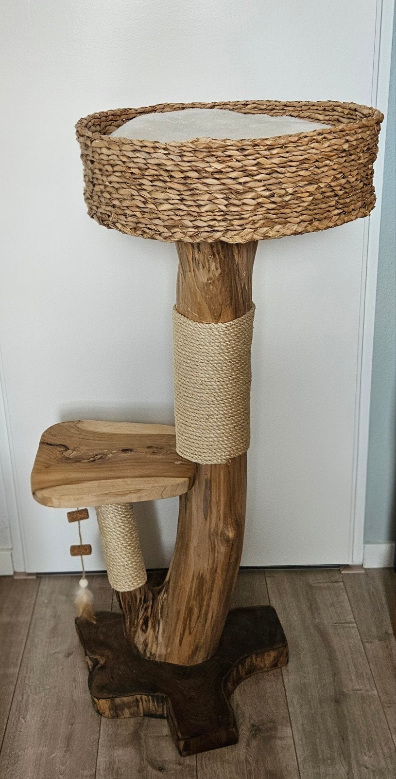 Krabpaal, klimboom, krabpalen, kattenboom, katten meubel, Ophalen, Zo goed als nieuw, Krabpaal