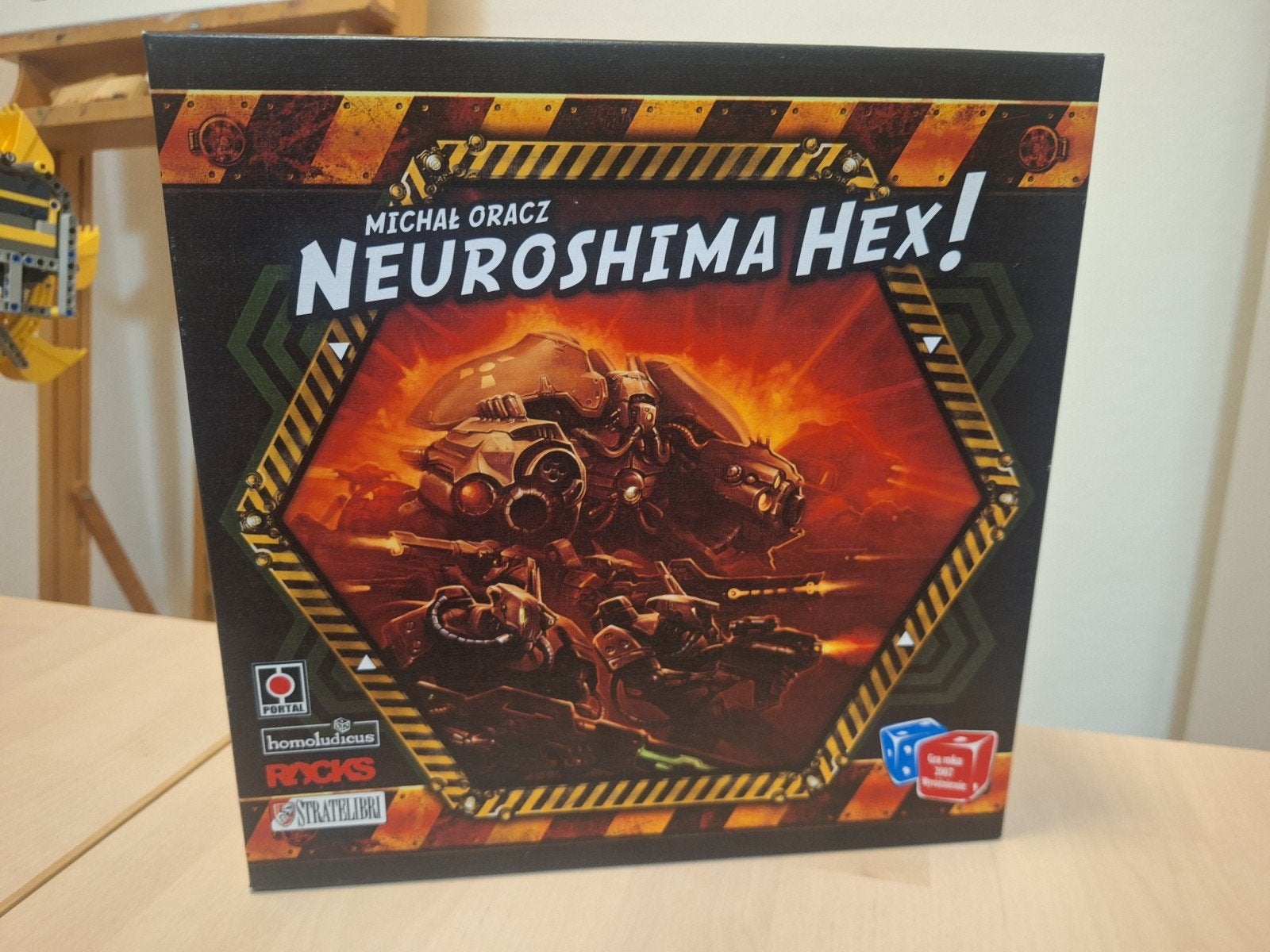 Neuroshima Hex! Bordspel - Als nieuw, Een of twee spelers, Ophalen of Verzenden, Zo goed als nieuw
