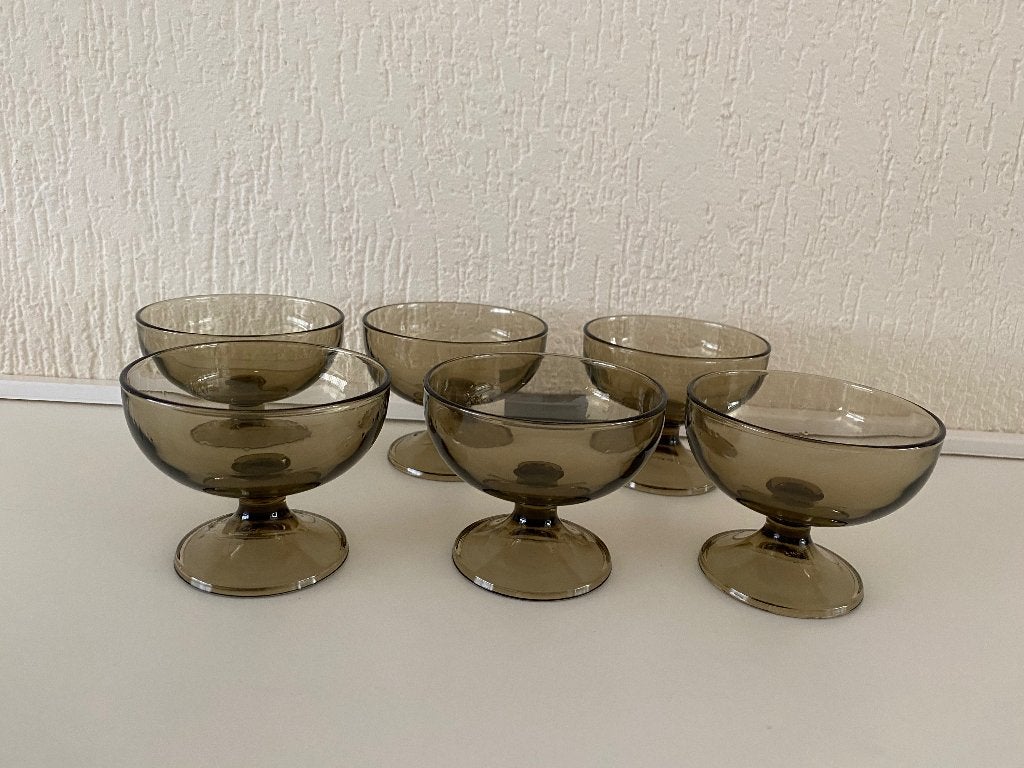 6 ijs / bowl glaasjes, Ophalen of Verzenden