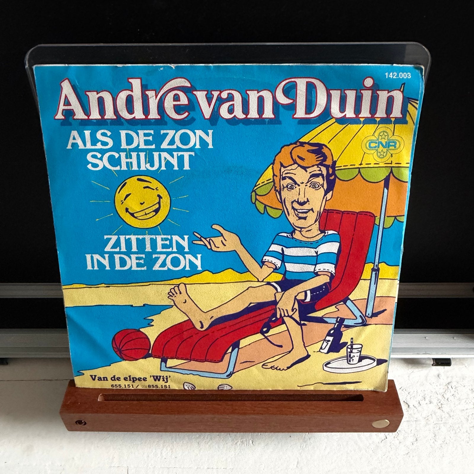 André van Duin - Als de Zon Schijnt / Zitten in de Zon (Sing, Cd's en Dvd's, Gebruikt, 7 inch, Ophalen of Verzenden, EP
