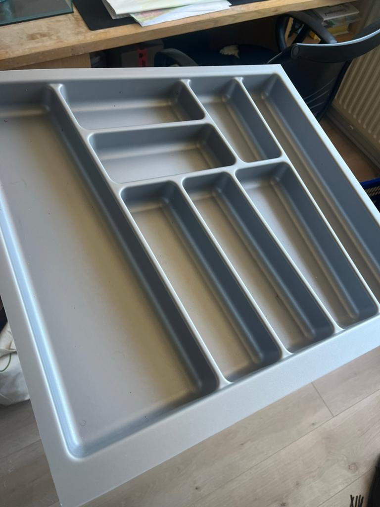 Ikea Bestekbak - Grijs, Ophalen, Kunststof, Gebruikt, Vaatwasserbestendig